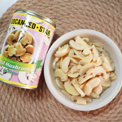 slice edible mushrooms canned mix mushroom