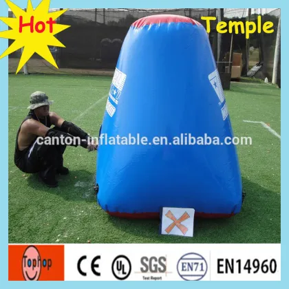 Hot Sale New Design Paintballs Type Inflatable Paintball Bunkers for Outdoor Shooting for Adults Play