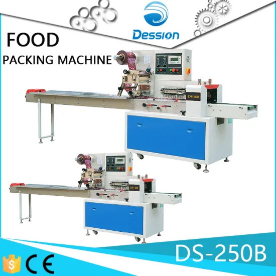 Automatic small chocolate bar packing machine with double transducer