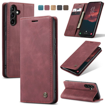 Caseme Luxury Magnetic Wallet Phone Case สำหรับ Samsung A55/A35/A15