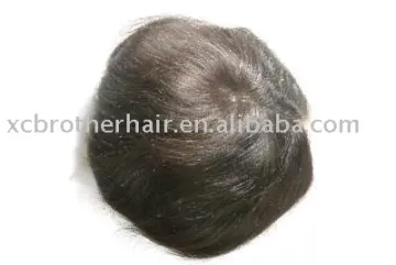 Wholesale Swiss lace 100% human hair men's toupee