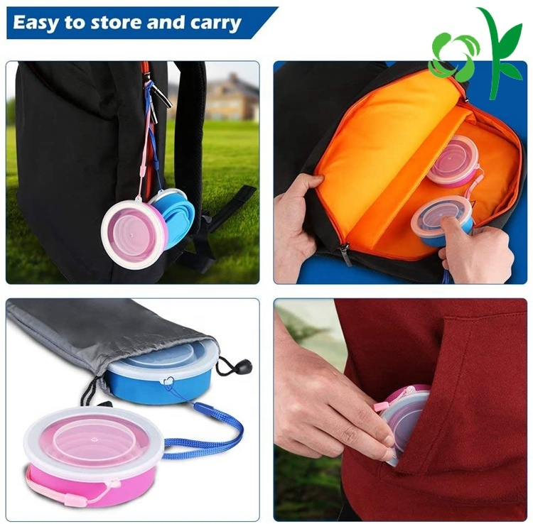 Hot Sale Silicone Collapsible Travel Cup