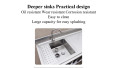 Thickened kitchen stainless steel sink