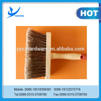industrial floor wiper wooden plastic floor brush