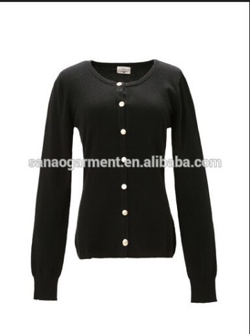 Profession Sweater Factory Black Cashmere Sweater