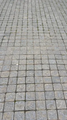 Yellow Granite Inter Lock Paving Stones - HZY-75-T G682 Pavestone for Gardens