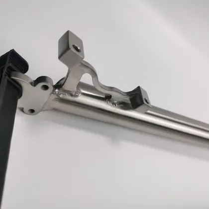 Titanium Front Fork for Mountain Bicycles