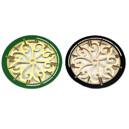 Lucky clouds Skeleton watch dial with applied index