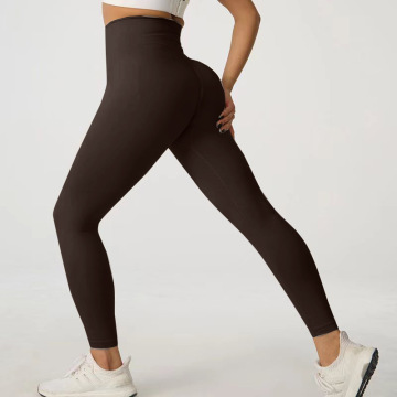 Custom Stretch Sports Workout Gym Pants with V Shape Scrunch Butt Lift for Women