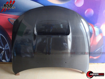 2008-2011 Impreza Oem Style Carbon Fiber Hood