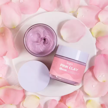 OEM Whitening Beauty Natural Organic Deep Cleansing Anti-Aging Pink Face Clay Mask