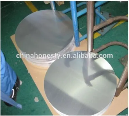 1100 O Circulo de aluminio de for producing pots