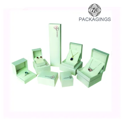 Custom white jewellery ring ring display box