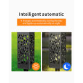 Luzes solares inteligentes com painel e bateria