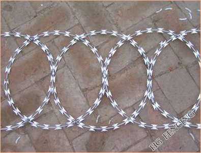 flat razor barbed wire 