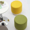 High Quality Nordic Design Lounge Sofa Chair Living No Armrests Round Sofa Stool
