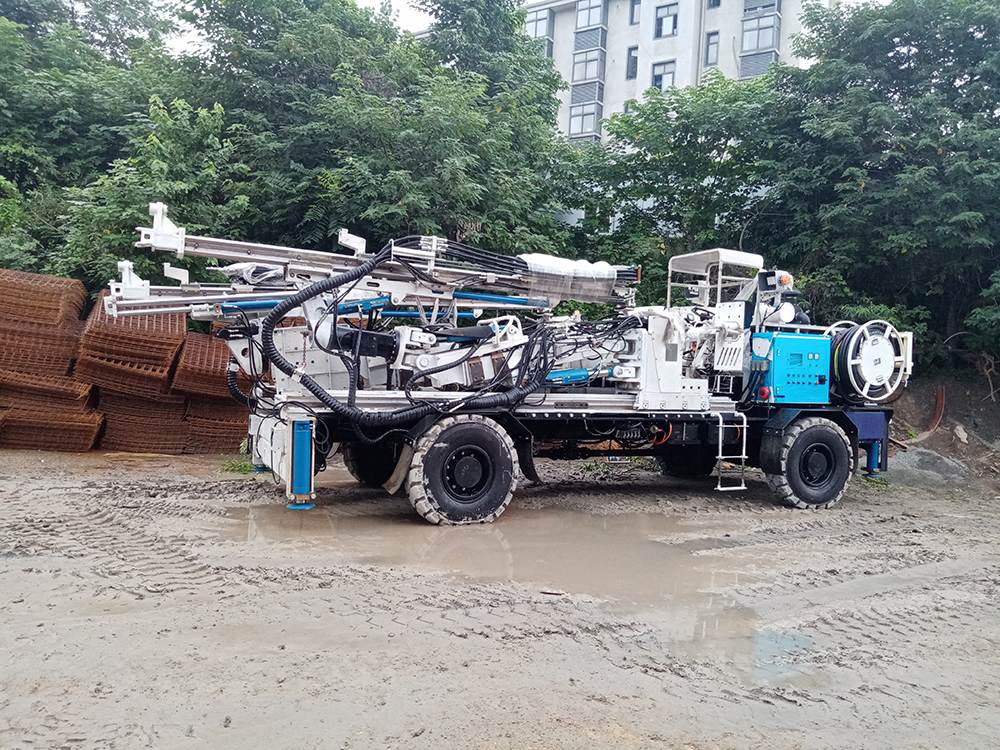 High Performance Water Well hydraulic Drill Rig