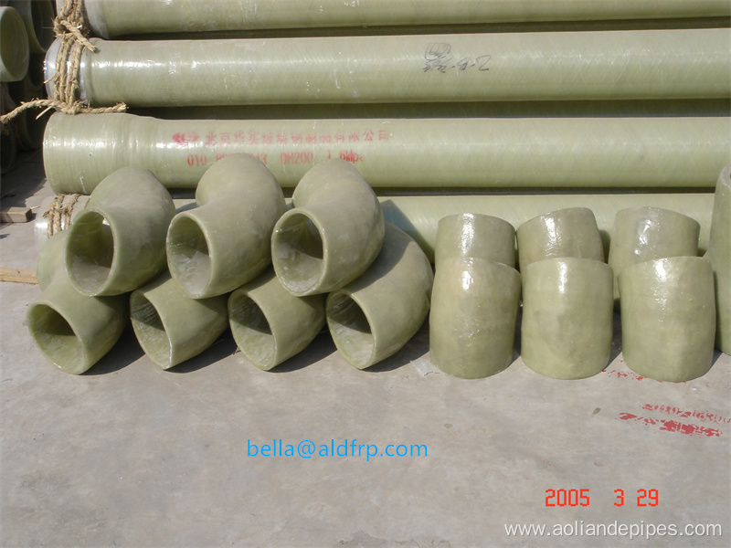 Corrosion resistance FRP pipe flange pipe fittings