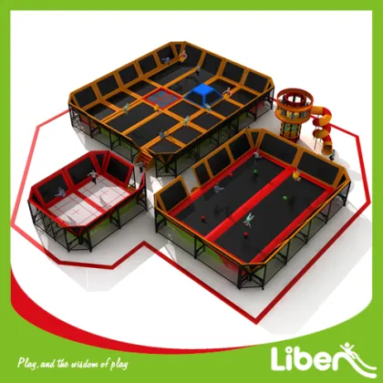 Safest long trampoline with enclosure
