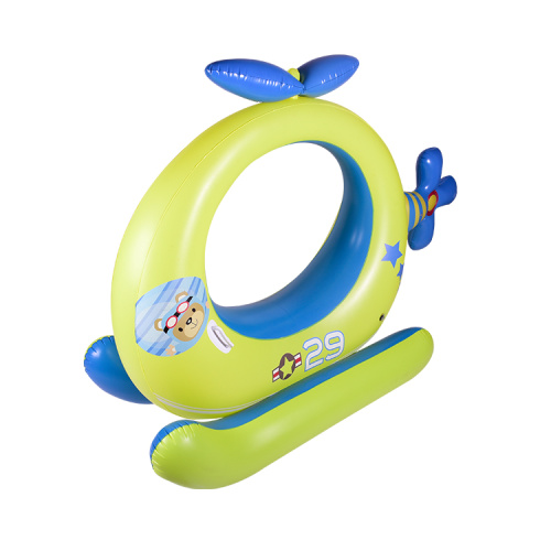 ODM Inflatable helicopter water Summer Swimming Pool Float