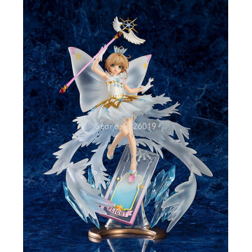 35cm Card Captor Sakura Sexy Figure Kinomoto Sakura Sexy Anime Figure Clear Card Hello Brand New World Anime Action Figure Toys