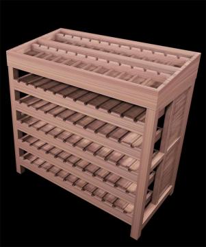 Convenent Rack para vinho Puting