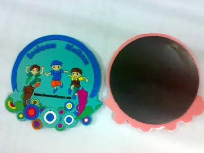 bulk good price cool eagle head shape pvc fridge magnet