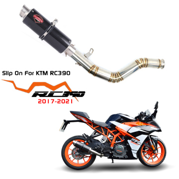KTM RC390 Exhaust System Modifications 2017-2021