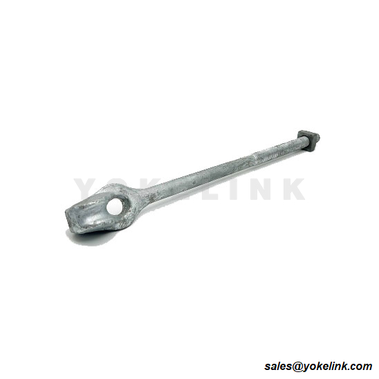 5/8 hüvelyk X 5 láb Thimbl Eye Föld horgonyrúd táguló lemezes horgonyzóval 1/2&quot; 5/8&quot; 3/4&quot;