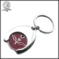 Trolley personalizado tokens moeda keyrings