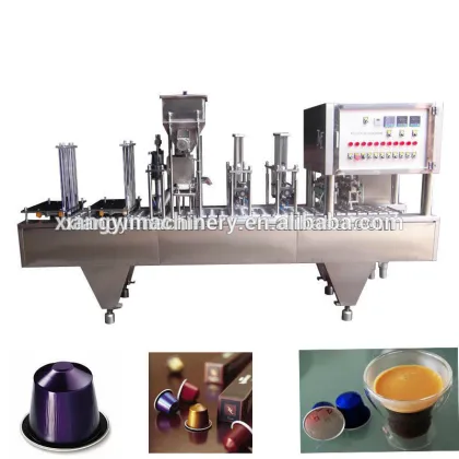 Nespresso Coffee Capsules Filling Sealing Machine for Sterilization Nespresso Empty Capsules Coffee Pod