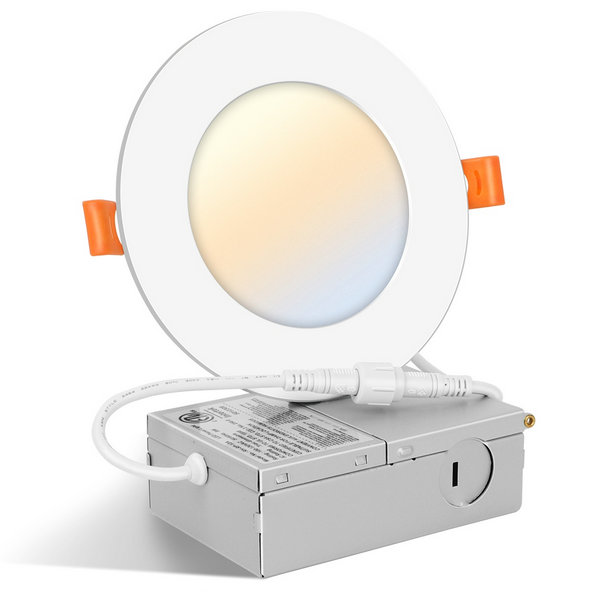 LED -infälld takljus 6 tum 5cct