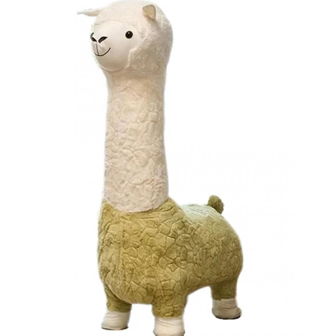 Simulazione stand-up simpatica giocattolo di lana alpaca sleep giocattolo