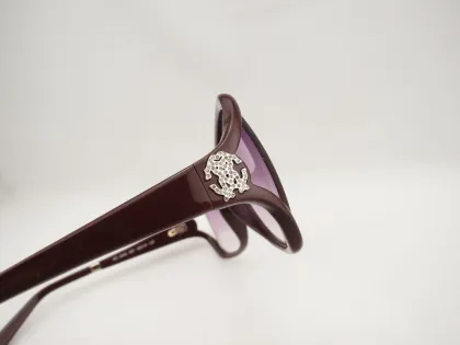 Wine Red Acetate Frame Red Gradient Resin Lens Roberto Cavalli Sun Glasses Rc 504s 66t