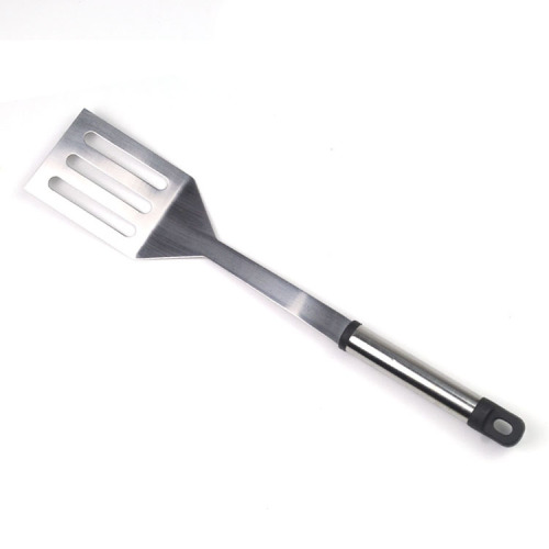 Stainless steel slotted turner