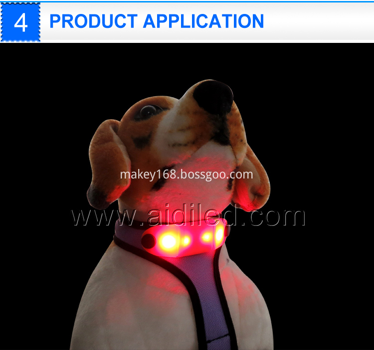 Led Nylon Pet Harness Led Nylon Pet Harness