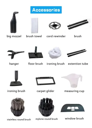 Hand-held high-pressure steam cleaning machine