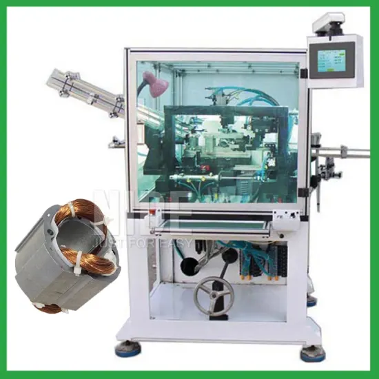 Fully automatic multi poles BLDC motor stator needle winding machine