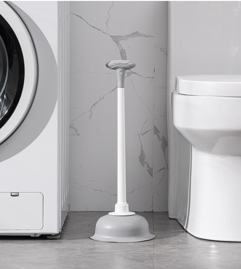 Anti-Splash High Pressure Air Plunger for Toilet