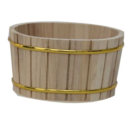 Antique Revival Vintage Chatwell Bucket, Natural