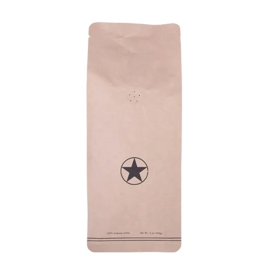 Custom Printed Laminated Material Coffee Bags Like Tea