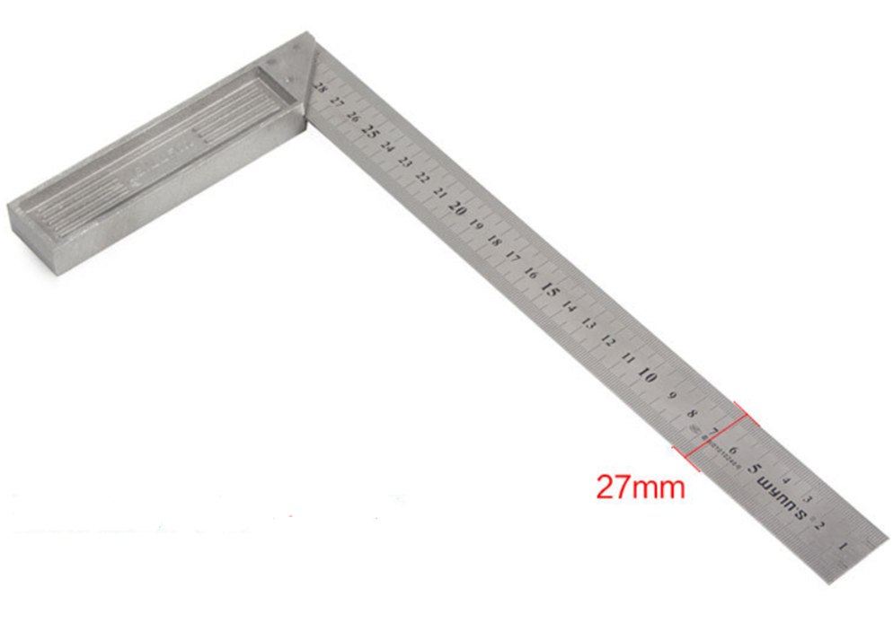 قياس قياس المعادن الفولاذ المقاوم للصدأ حاكم مربع