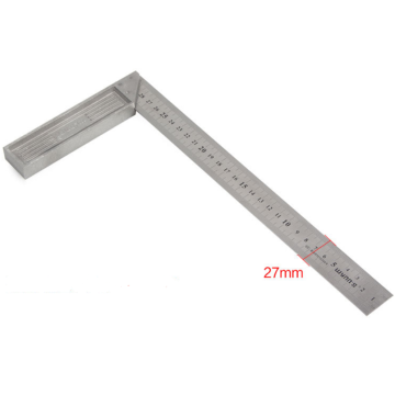 Régua de desenho de medição de metal de aço inoxidável