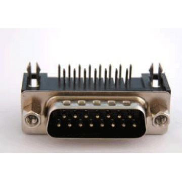 D-SUB PCB Male Three Row Right Angle 8.89mm