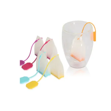 Food Grade Tea Pot with Tea Strainer Silicone Infuser