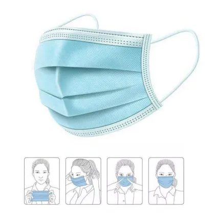 Disposable Face Mask Safe Mask Civil 3 Ply Mask