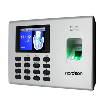 Standalone fingerprint door lock and time attendance use in factory corporation office
