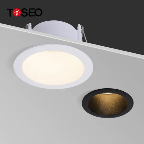 High-Quality Anti-Glare Aluminium Housing Round Recessed LED Downlights: Enhancing Your Space with Style and Efficiency