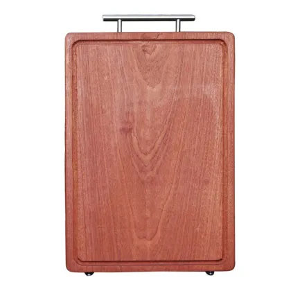 wooden kitchen large wood cutting board with handle