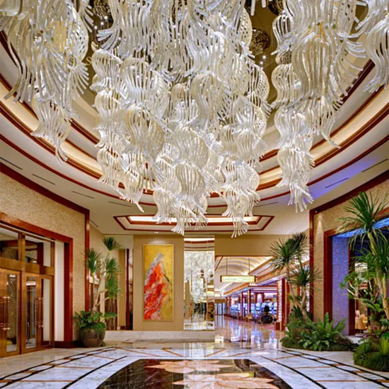 Large high luxury decoration custom crystal chandelier hotel new creative chandelier shopping mall chandelier